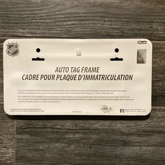 NY RANGERS NHL license plate frames NEW! - Picture 2 of 2